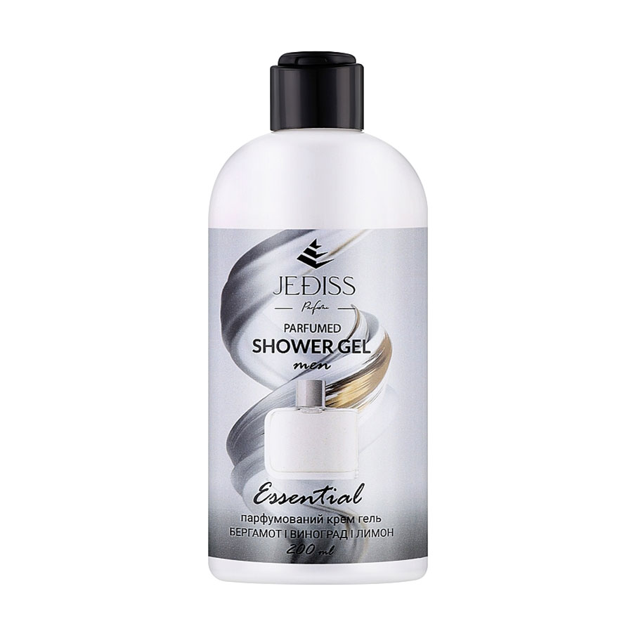 Парфумований крем-гель для душу Jediss Essential Parfumed Shower Gel чоловічий, 200 мл