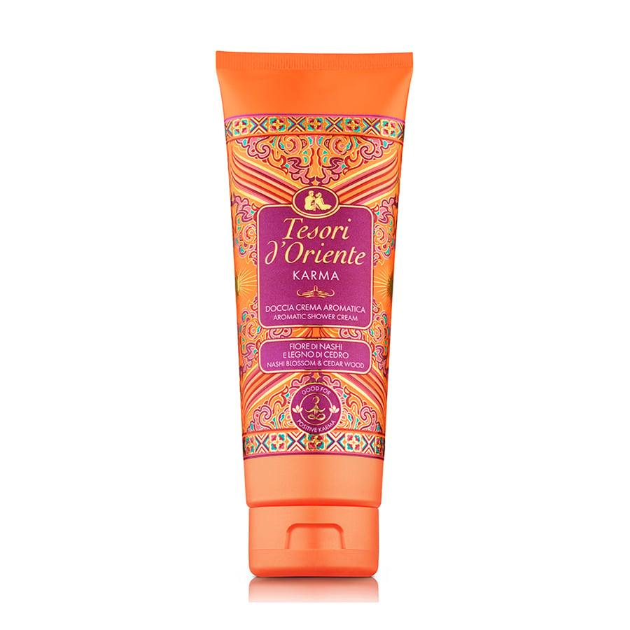 Парфумований крем-гель для душу Tesori d'Oriente Aromatic Shower Cream Карма, 250 мл